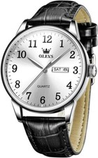 Olevs mens watch for sale  DARTFORD