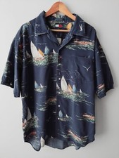 Używany, Vintage TOMMY HILFIGER Męska koszula hawajska, rozmiar XL / XG, lata 90-te na sprzedaż  PL