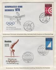 Jogos Olímpicos 1972 C77 Satélite Espaço Filatélico exposição Mannheim 2 Capas S comprar usado  Enviando para Brazil