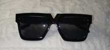 ÓCULOS MASCULINOS QUADRADOS DESIGNER TONS RETRÔ OURO RAPPER CLÁSSICO RETRÔ MODELO DE LUXO comprar usado  Enviando para Brazil