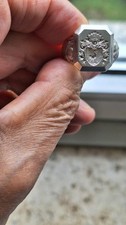 Edler familienwappen ring gebraucht kaufen  Bünde