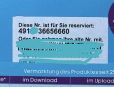 Sim karte telefonnummer gebraucht kaufen  Schorndorf