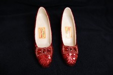 Qualidade de museu réplica de chinelos de rubi feitos sob medida Judy Garland, usado comprar usado  Enviando para Brazil