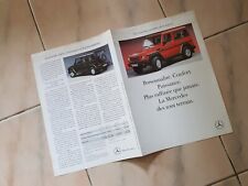 Brochure mercedes classe d'occasion  Espéraza