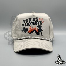 Chapéu Texas Playboys Vintage Retrô Cinza Caminhoneiro Boné de Corda Bob Wills Western Wear comprar usado  Enviando para Brazil
