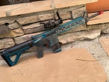 Réplica falsa de resina fundida em 3D M.4 carabina personalizada (sem disparo) cosplay adereço fantasia comprar usado  Enviando para Brazil
