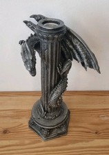Gothic kerzenständer drache gebraucht kaufen  Berlin