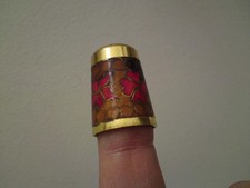 Sewing thimble cloisonne for sale  HASTINGS