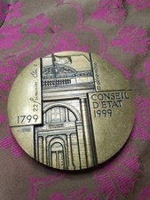 Médaille bronze monnaie d'occasion  Douarnenez