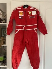 Macacão de corrida oficial Ferrari F1 réplica 2001 infantil GG Michael Schumacher comprar usado  Enviando para Brazil