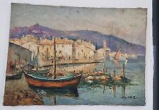 Huile toile paysage d'occasion  Lorgues