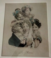Antique french lithograph d'occasion  Expédié en Belgium