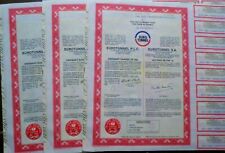 Usado, Lot 3 x EUROTUNNEL S.A, Paris  (1 Action = 10 FRF / 40p) + Coupons 4-18 comprar usado  Enviando para Brazil