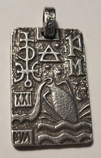 Pendentif argent massif d'occasion  Perpignan-