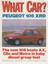 Peugeot 106 xrd for sale  UK