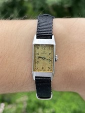 Men's/unisex Omega TANK from 1934 in Art Deco style. CAL. T12.6. REF. 916.9272 na sprzedaż  PL
