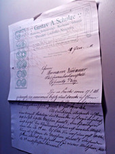 Altes anschreiben schulze gebraucht kaufen  Nünchritz