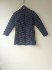 Girls navy puffer for sale  EGHAM