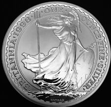 1oz silver britannia for sale  BURNTWOOD