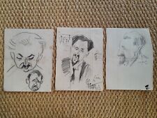 Dessin ancien portrait d'occasion  Locminé