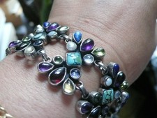 Vintage amethyst moonstone for sale  LONDON