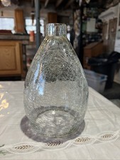 Crackle glass lamp for sale  Glen Cove