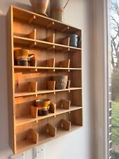 Tassenregal massiv eiche gebraucht kaufen  Münster