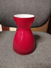 Bright red vase for sale  LLANFAIRPWLLGWYNGYLL