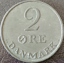 Danimarca moneta ore usato  Rho