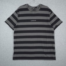 Usado, Camisa masculina vintage mercúrio 2XL XXL listrada Y2K manga curta roupa de surf anos 2000 comprar usado  Enviando para Brazil