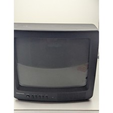 Televisão Daewoo DTO-14N2FC 14" CRT TV retrô jogos vintage preta comprar usado  Enviando para Brazil