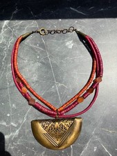 Modeschmuck afrikanisch kette gebraucht kaufen  Offenbach am Main