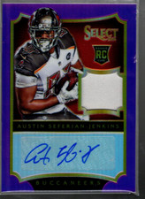 Usado, A7061- 2014 Select Prizm Viola #218 Austin Seferian-Jenkins Auto Maglia/15 comprar usado  Enviando para Brazil