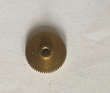 Brass gear wheel for sale  MANCHESTER