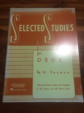 Livro de música Rubank estudos selecionados para oboé por H. Voxman comprar usado  Enviando para Brazil