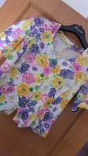 Giacca elegante fiori usato  Italia