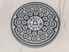 Antigo Bell Telefone AMP TELECOM Divisão Mesa de Metal Tolken Prêmio Peso de Papel comprar usado Antigo Bell Telefone AMP TELECOM Divisão Mesa de Metal Tolken Prêmio Peso de Papel comprar usado  Enviando para Brazil