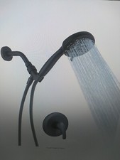 BWE C-98021-Preto 1 Cabo 6-Spray Conjunto de Torneira de Chuveiro Kit de Acabamento Preto Fosco NOVO comprar usado  Enviando para Brazil