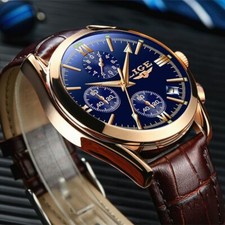 Relogio Masculino LIGE hommes montres haut de gamme de luxe hommes mode comprar usado  Enviando para Brazil