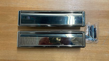 Placa de caixa de correio suspensa resistente 12" polegadas UPVC portas de madeira fabuloso e conserto Nu Mail comprar usado  Enviando para Brazil