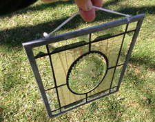 Signed leaded beveled for sale  Burlington