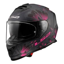Capacete LS2 Assault Burst preto fosco roxo LG comprar usado  Enviando para Brazil