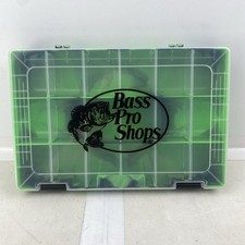 Organizador de caixa Bass Pro Shops verde claro 18 slots tijolos para joias de pesca comprar usado  Enviando para Brazil