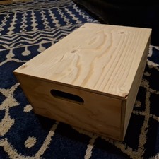 Wooden storage box for sale  LONDON