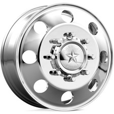 19.5x6.75 polished wheel for sale  Wrightstown