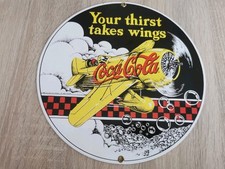 Coca cola blechschild gebraucht kaufen  Grebin