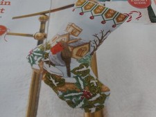 Robin christmas stocking for sale  BASINGSTOKE