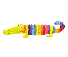 Crocodile alphabet wooden for sale  LONDON