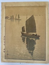 Woodblock print hiroshi for sale  Austin