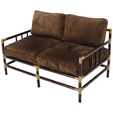 Brown suede upholstery for sale  USA